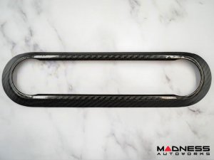 Alfa Romeo Stelvio Air Conditioning Dash Bezel - Carbon Fiber - Pre '20 - Feroce Carbon Alfa Romeo Stelvio Air Conditioning Dash Bezel - Carbon Fiber - Pre '20 - Feroce Carbon